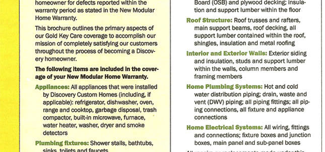 Five year structural coverage details